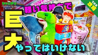 【今すぐ】クレーンゲームで巨大景品を取るコツ身につけないと損するよ！