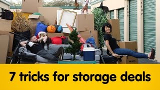 7 Tricks To Finding The BEST Storage Deals!