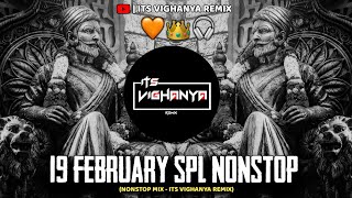 NONSTOP chhatrapati Shivaji Maharaj Songs 2024 | Shiv Jayanti 2K25 | IT'S VIGHANYA REMIX |