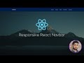 React navbar Tutorial Responsive Animated