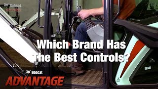 Efficient Control Operation: Bobcat vs. Other Excavator Brands