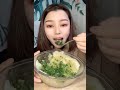 asmr 1202 spoonfull buckwheat shaved ice eating with matcha powder