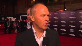 Need for Speed: Michael Keaton "Monarch" Official Movie Premiere Interview | ScreenSlam