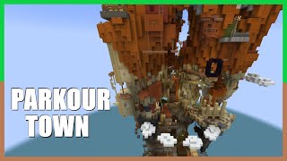 Parkour Town - Minecraft Parkour Map