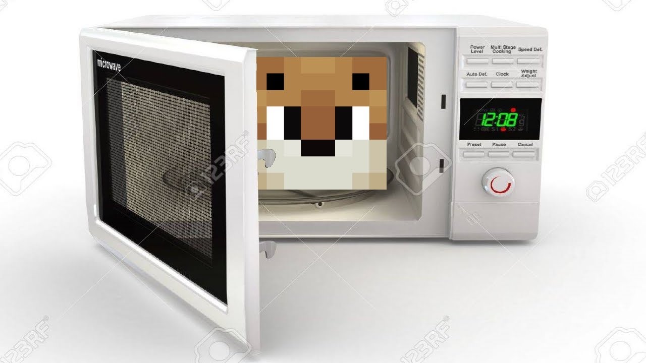How To Microwave A Player In Minecraft Youtube