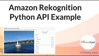 Image Recognition in Python Using Amazon Rekognition (AWS)