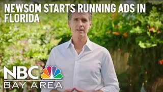 ‘Join Us in California': Gov. Gavin Newsom Targets GOP in Florida Ad