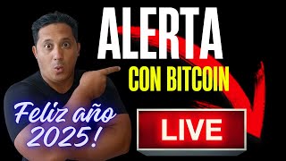 Bitcoin en Alerta en Víspera De Año Nuevo  ... 😜🚀  En Vivo🙋‍♂️