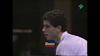 Pete Sampras vs Jim Courier - Final Master 1991 - First Set