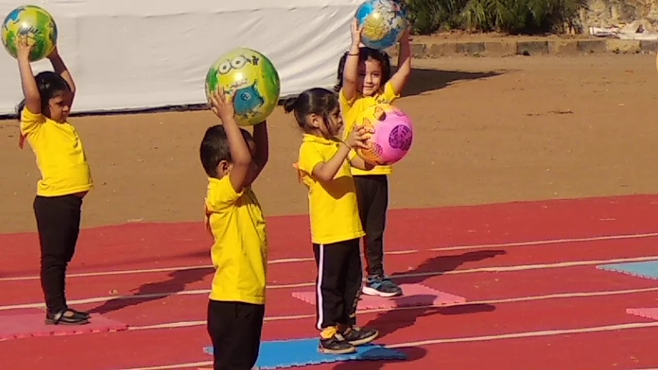 Sports Day At Podar Jumbo Kids - YouTube