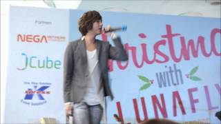 [FANCAM] 131221 Lunafly - As Long As You Love Me (Backstreet Boys) Cover