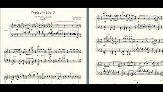 Eunjae Oh: Prelude No.2 'Dec17' for Piano (2022)