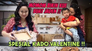 KUE BUATAN MOMOM DI RUSAKIN JADEN !!?