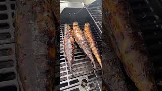 Grilling Mackerel Fish #foodlover #sinugba #inihawnaisda