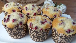 Granatapfel Muffins / Rezepte mit Granatapfel / Granatapfelkuchen