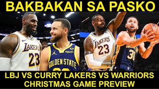 Lebron vs Curry at Lakers vs Warriors PREVIEW! BAKBAKAN sa PASKO!