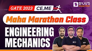 Engineering Mechanics Marathon | GATE 2023 Mechanical Engineering (ME) / Civil Engineering (CE) Exam
