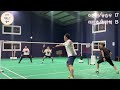 공부가 되는 배드민턴 더콕 이동선 유승우코치 vs 마형tv 마민호 한만혁 @thecock_badminton