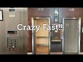 INSANELY FAST Montgomery Elevators @ LeClaire Apartments - Moline, IL.