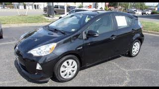 *SOLD* 2013 Toyota Prius C One Walkaround, Start up, Tour and Overview