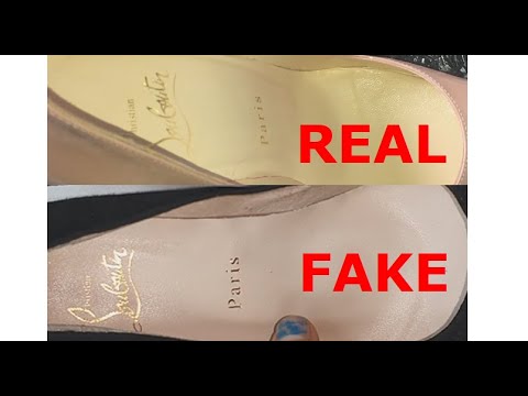 Real Vs Fake Louboutin Shoes. How To Spot Counterfeit Christian ...