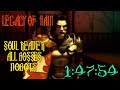 Speedrun: Legacy of Kain - Soul Reaver ALL BOSSES noBOTS 1:47:54 (World Record)