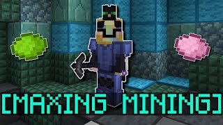 Maxing ALL OF MINING in Hypixel Skyblock