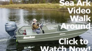 Sea Ark 1548 MV Welded Aluminum Fishing Boat for Sale N Columbia Dealer on Lake Wateree Marina