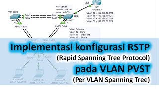 Konfigurasi Rapid PVST (Per VLAN Spanning Tree) pada Cisco Switch