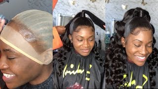 Chopstick Bun Half Up Half Down Ft Celie Hair Body Wave Bundles Aliexpres Lonnie B Chopstick Bun Half Up Half Down Ft Celie Hair Body Wave Bundles Aliexpres Lonnie B
