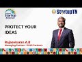 Protect your ideas - Rajasekaran AB | Startup Thiruvizha | StartupTN