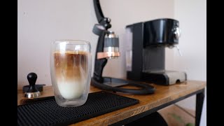 Ice Latte ( flair espresso pro 2 \u0026 timemore c2 )