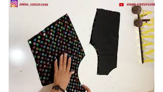 How to sew Kurdish clothes  /women vest/ Sewing / بڕینی و دەروێنی سێخمە /Kurdishclothes