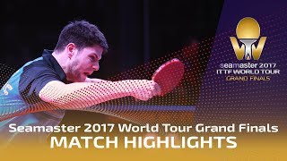 2017 World Tour Grand Finals Highlights: Dimitrij Ovtcharov vs Tomokazu Harimoto (1/4)