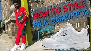 How to style Fila Disruptors II