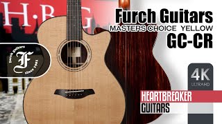 Furch Guitars マスターズチョイス GC イエロー インディアン ローズウッドの上にシダーを使用