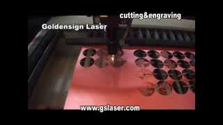 Goldensign Laser Machine, Laser Cutting, Laser Engraving Demo 5