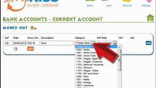 ImpKISS Simple Cashbook - Basic Inputting