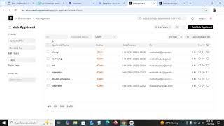HR Recruitment Master in ERPNext