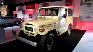 1974 Toyota BJ40 Land Cruiser - The Car and The Publicity Exposition - 2012 Paris Auto Show