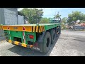 pt. sinar anugerah abadi saa • mr. andre 20 feet 2 axles flat chasiss container trailer