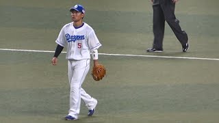 プロ初出場初スタメンの村松、セカンドでの守備機会3度まとめ映像（2023年4月28日）