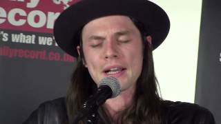 James Bay in Daily Record acoustic session - Hold Back the River