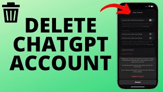 How to Delete ChatGPT Account - iPhone, Android, & Samsung Phones