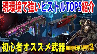 Borderlands3【ボーダーランズ3】初心者オススメ‼【現環境で強いピストルTOP5】ワンダーランズからボーダーランズ3に来た人用‼