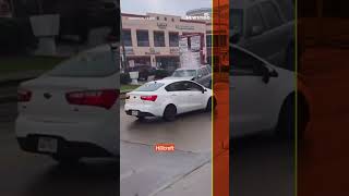 Watch: Dramatic multi-vehicle rampage at a busy Houston intersection.