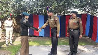 Honorary Leutinent Rank Ceromony of Subedar Major | 26 UP Girls Bn NCC Saharanpur