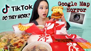 We Tested Viral TIKTOK CHIK-FIL-A Food Hacks MUKBANG *shocking