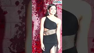 Karan Johar Birthday Party Rashmika Mandanna Look |Boldsky #rashmikamandanna #bollywood #glamour