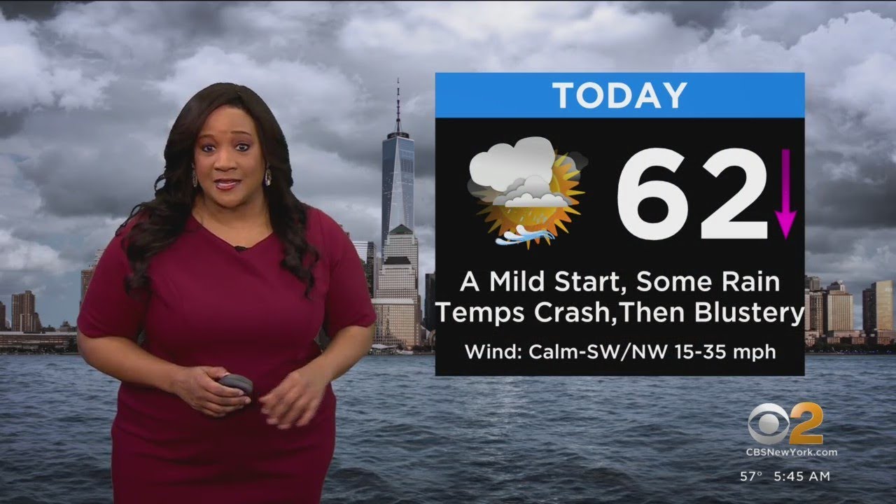 First Alert Weather: Showers Before Temps Drop Tonight - YouTube